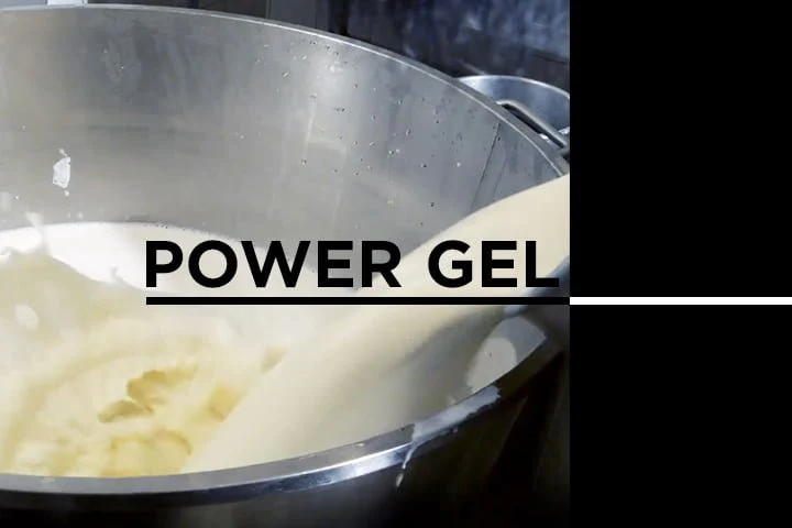 POWER GEL: YOUR MILK, YOUR ICE CREAM